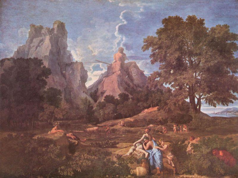 Nicolas Poussin Landschaft mit Polyphem France oil painting art
